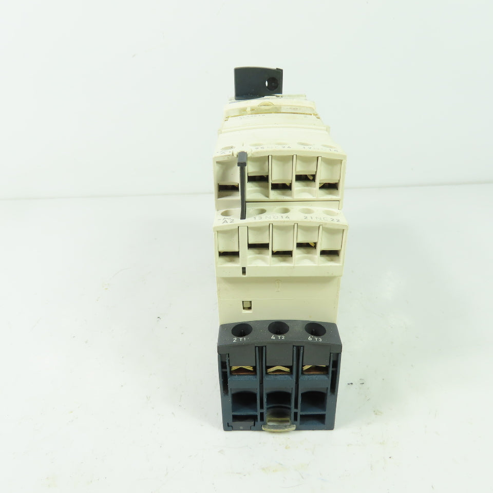 Telemecanique LUCAX6BL LUB12 Schneider Combination Motor Starter 600V 3Ph 12A