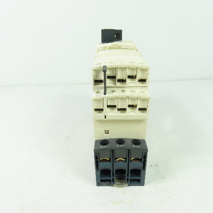 Telemecanique LUCAX6BL LUB12 Schneider Combination Motor Starter 600V 3Ph 12A