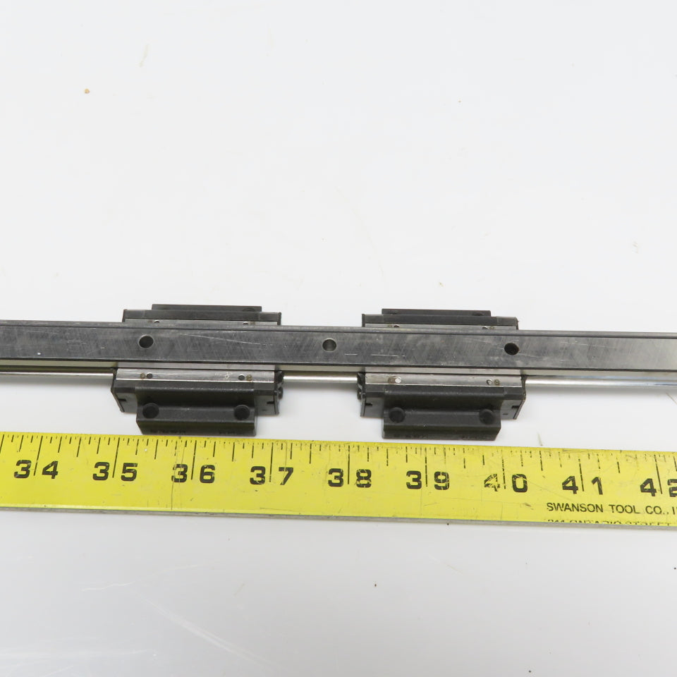 THK Y8A29 HSR15A2SS+400L (2)HSR15 Y8C07 Linear Bearing Blocks &400mm Long Rail