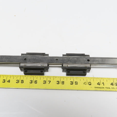 THK Y8A29 HSR15A2SS+400L (2)HSR15 Y8C07 Linear Bearing Blocks &400mm Long Rail