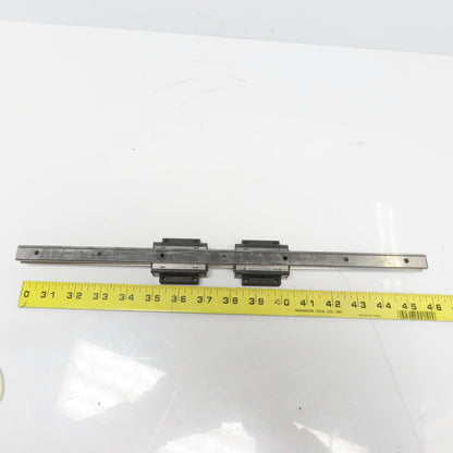 THK Y8A29 HSR15A2SS+400L (2)HSR15 Y8C07 Linear Bearing Blocks &400mm Long Rail