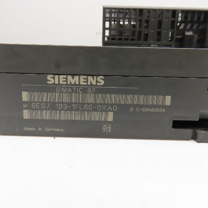Siemens 6ES7 193-1FL60-0XA0 Simatic S7 Terminal I/O Assembly ER 200L-SC