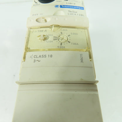 Telemecanique LUCA12BL LUB12 Schneider Combination Motor Starter 600V 3Ph 12A