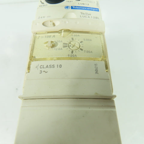 Telemecanique LUCA12BL LUB12 Schneider Combination Motor Starter 600V 3Ph 12A