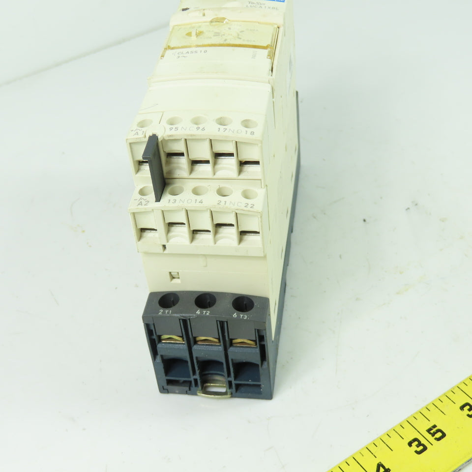 Telemecanique LUCA1XBL LUB12 Schneider Motor Starter Control Unit 600V 3Ph 12A