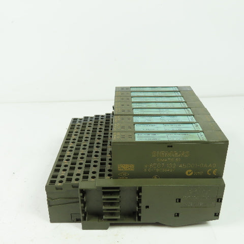Siemens 6ES7 132-4BD01-0AA0 Simatic S7 Digital Output Module 24VDC 0.5A Lot Of 8