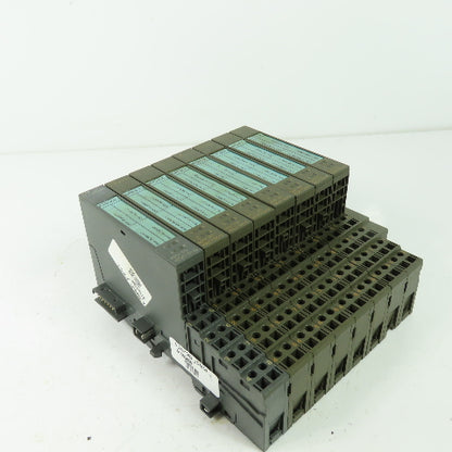 Siemens 6ES7 132-4BD01-0AA0 Simatic S7 Digital Output Module 24VDC 0.5A Lot Of 8