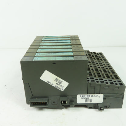Siemens 6ES7 132-4BD01-0AA0 Simatic S7 Digital Output Module 24VDC 0.5A Lot Of 8
