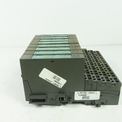 Siemens 6ES7 132-4BD01-0AA0 Simatic S7 Digital Output Module 24VDC 0.5A Lot Of 8