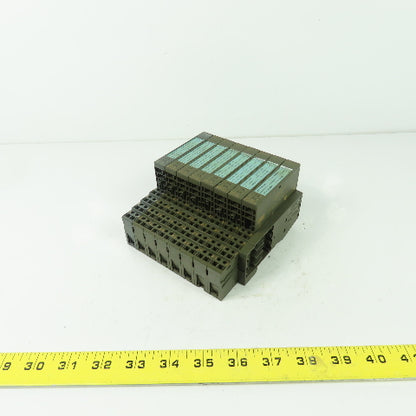 Siemens 6ES7 132-4BD01-0AA0 Simatic S7 Digital Output Module 24VDC 0.5A Lot Of 8