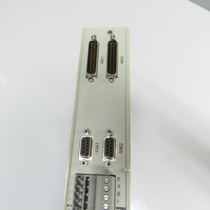 Siemens 6SN1118-0DM31-0AA2 Control Module Simodrive 6SN1123-1AB00-0BA2 LT Module