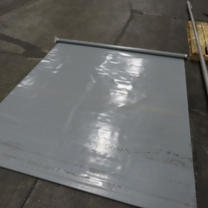 Grey Welding Backdrop Safety Screen Curtain 72" Wide x 72" High
