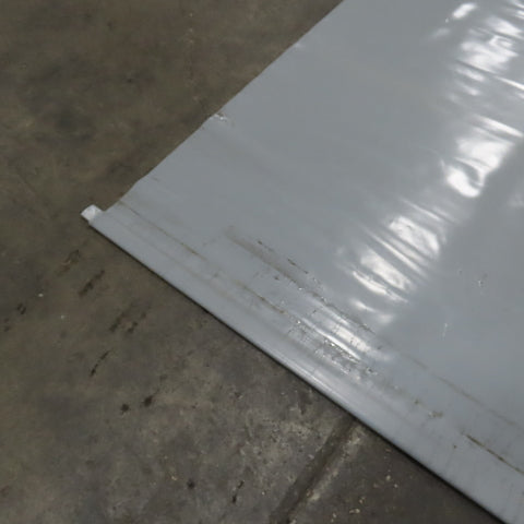 Grey Welding Backdrop Safety Screen Curtain 72" Wide x 72" High