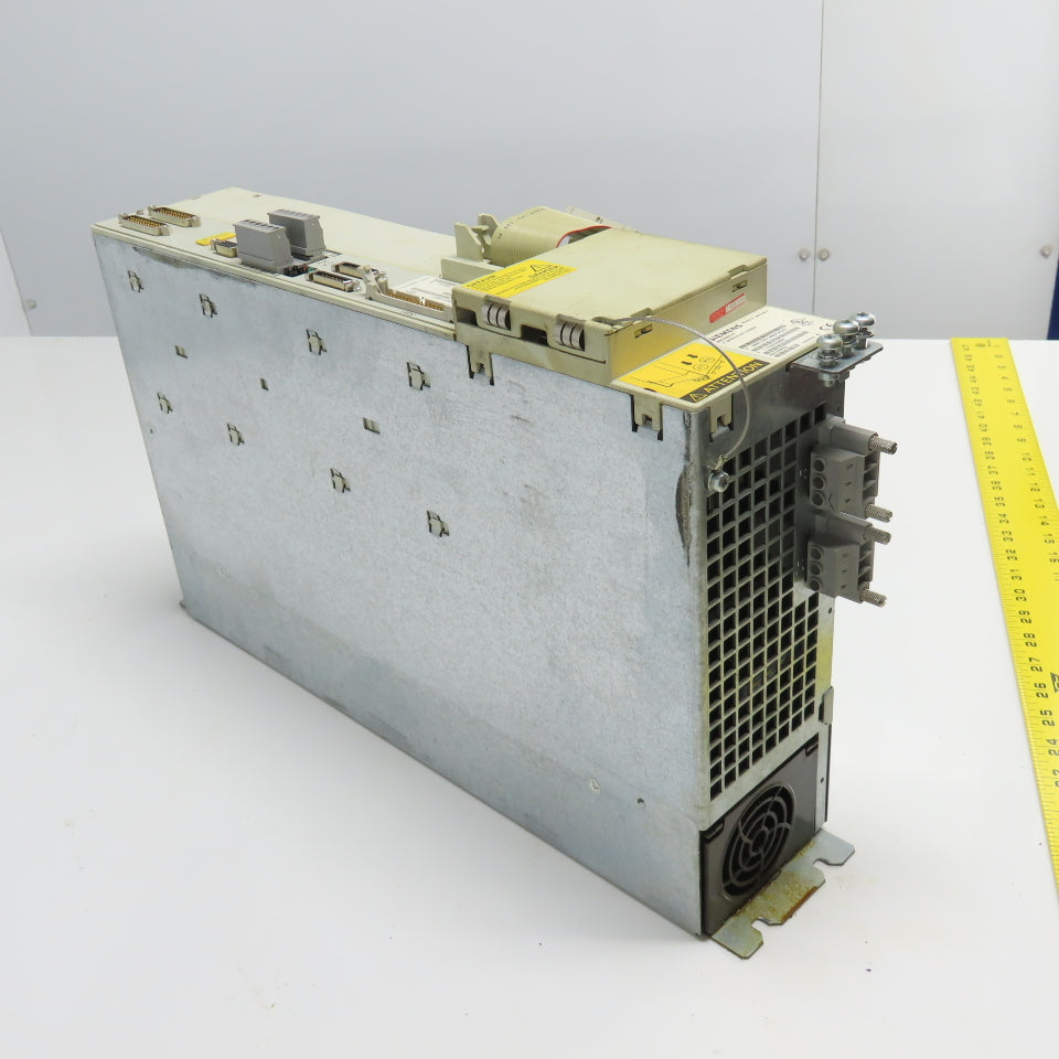 Siemens 6SN1118-0DM31-0AA1 Control Module Simodrive 6SN1123-1AB00-0CA2 Module