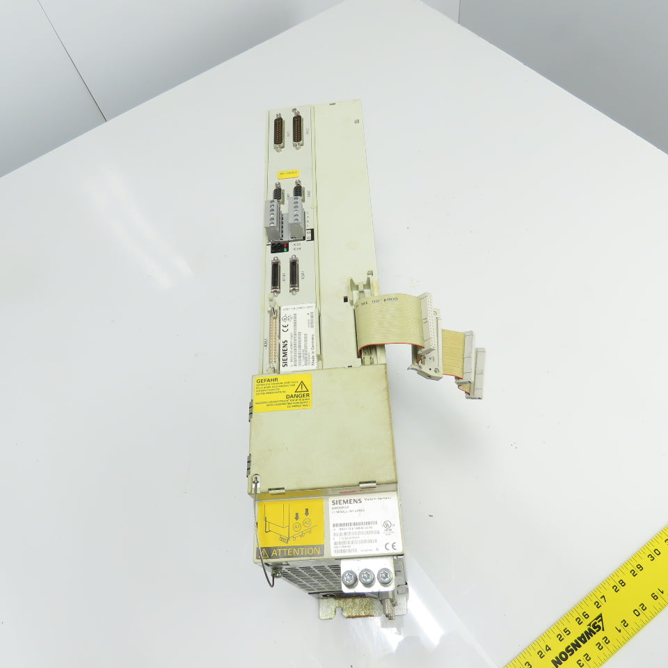 Siemens 6SN1118-0DM31-0AA1 Control Module Simodrive 6SN1123-1AB00-0CA2 Module