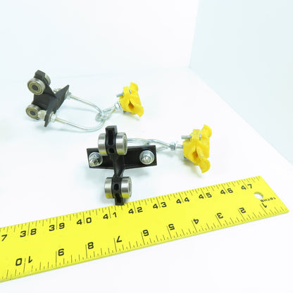 Conductix Motiv-8 C-Track Plastic Cable Trolley 1" Wide Lot Of 4