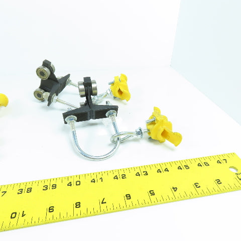Conductix Motiv-8 C-Track Plastic Cable Trolley 1" Wide Lot Of 4
