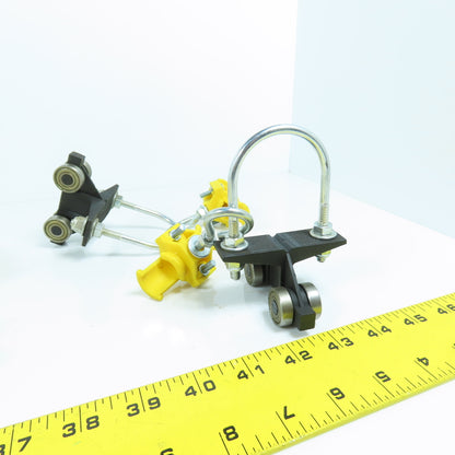 Conductix Motiv-8 C-Track Plastic Cable Trolley 1" Wide Lot Of 4