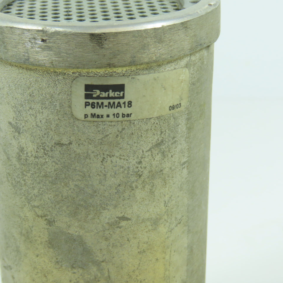 Parker P6M-MA18 Exhaust Silencers Muffler 10 Bar