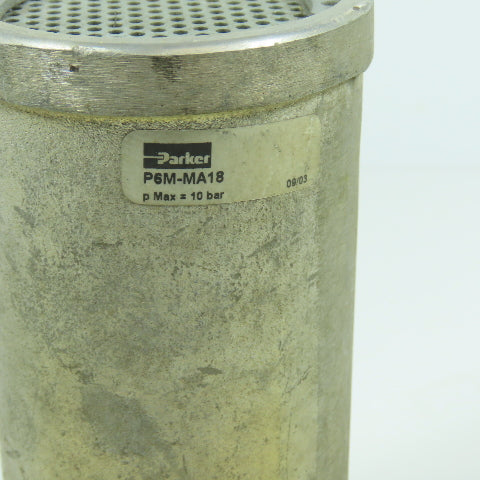 Parker P6M-MA18 Exhaust Silencers Muffler 10 Bar