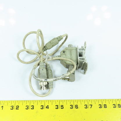 Allen Bradley 1786-TPS Ser C ControlNet Coax Straight T-Tap Cable