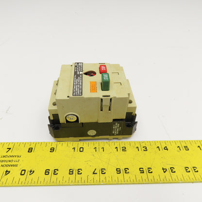 Klockner-Moeller PKZM0-10,0-NA Manual Motor Starter 600V 10Hp 3Ph 6-10A Trip