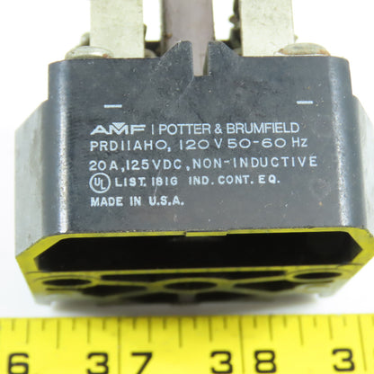 Potter & Brumfield PRD11AHO 20A General Purpose Relay 120V 50/60HZ