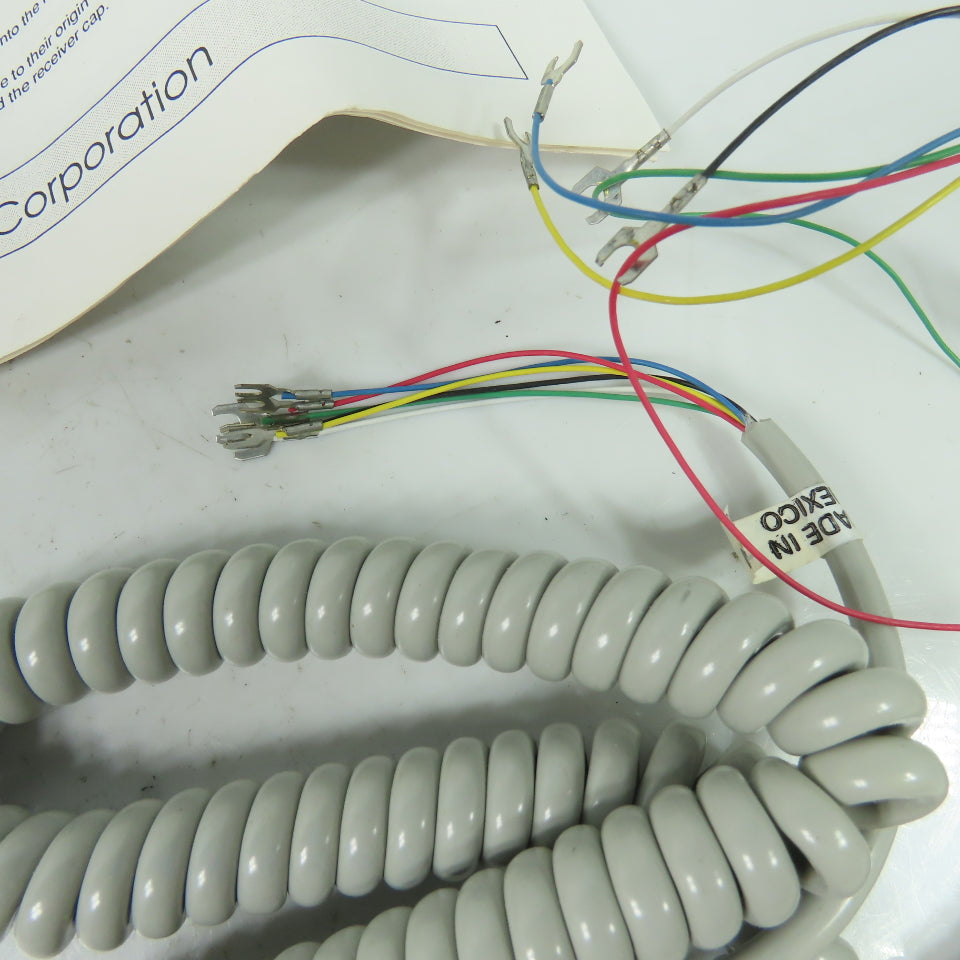 GAI Tronics 12514-008 PVC Coil Cord Replacement Kit 15' PVC Cord