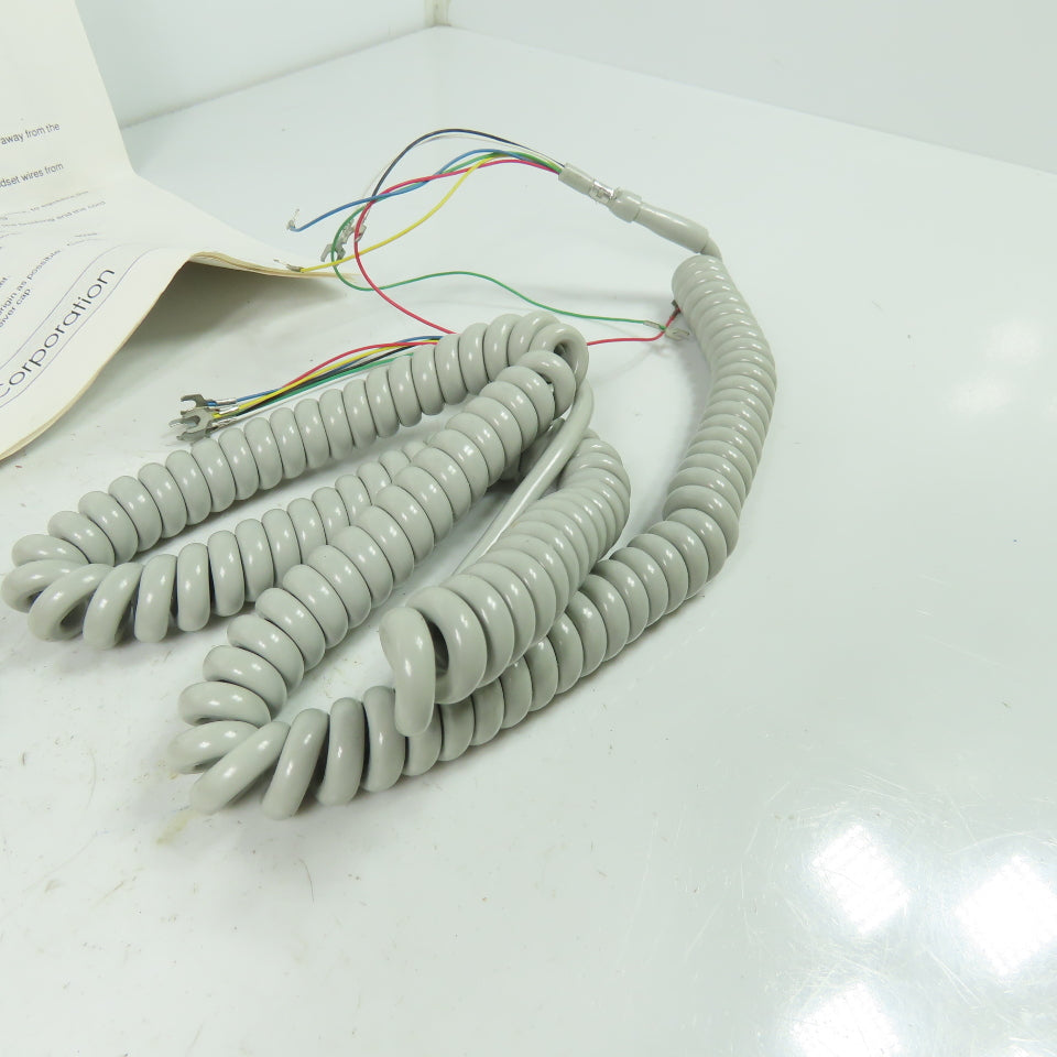 GAI Tronics 12514-008 PVC Coil Cord Replacement Kit 15' PVC Cord