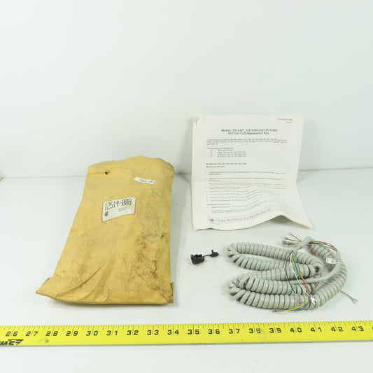 GAI Tronics 12514-008 PVC Coil Cord Replacement Kit 15' PVC Cord
