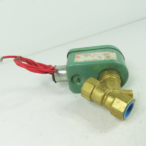 Asco JT8030A17 2-Way Solenoid Valve 120V Coil 15PSI