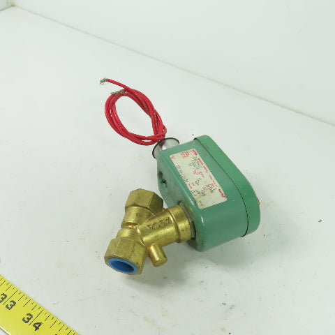 Asco JT8030A17 2-Way Solenoid Valve 120V Coil 15PSI