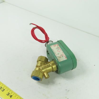 Asco JT8030A17 2-Way Solenoid Valve 120V Coil 15PSI