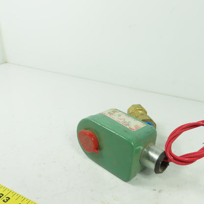 Asco JT8030A17 2-Way Solenoid Valve 120V Coil 15PSI