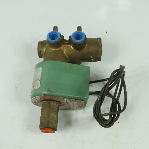 Asco 834SE1P Solenoid Valve 1/4" 120V Coil 1/16 Orifice