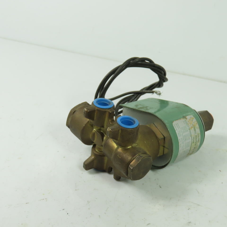 Asco 834SE1P Solenoid Valve 1/4" 120V Coil 1/16 Orifice