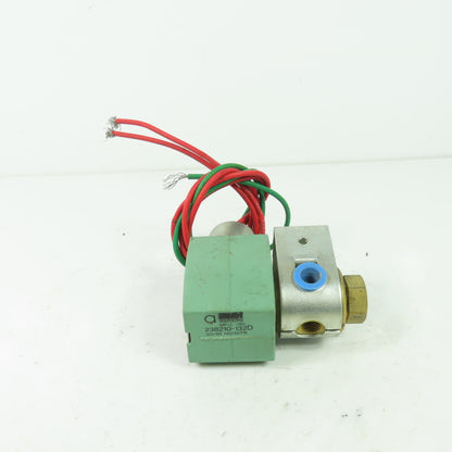Asco 8320G1 Solenoid Valve 1/8" 120V Coil 100PSI Oil Gas Air