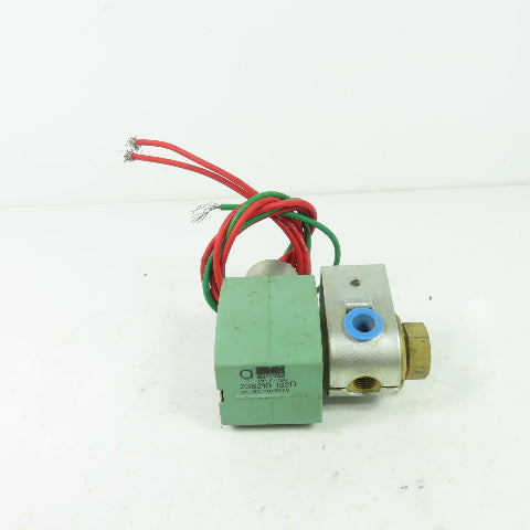 Asco 8320G1 Solenoid Valve 1/8" 120V Coil 100PSI Oil Gas Air