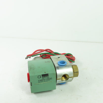 Asco 8320G83 Solenoid Valve 1/8" 120V Coil 50PSI Oil Gas Air