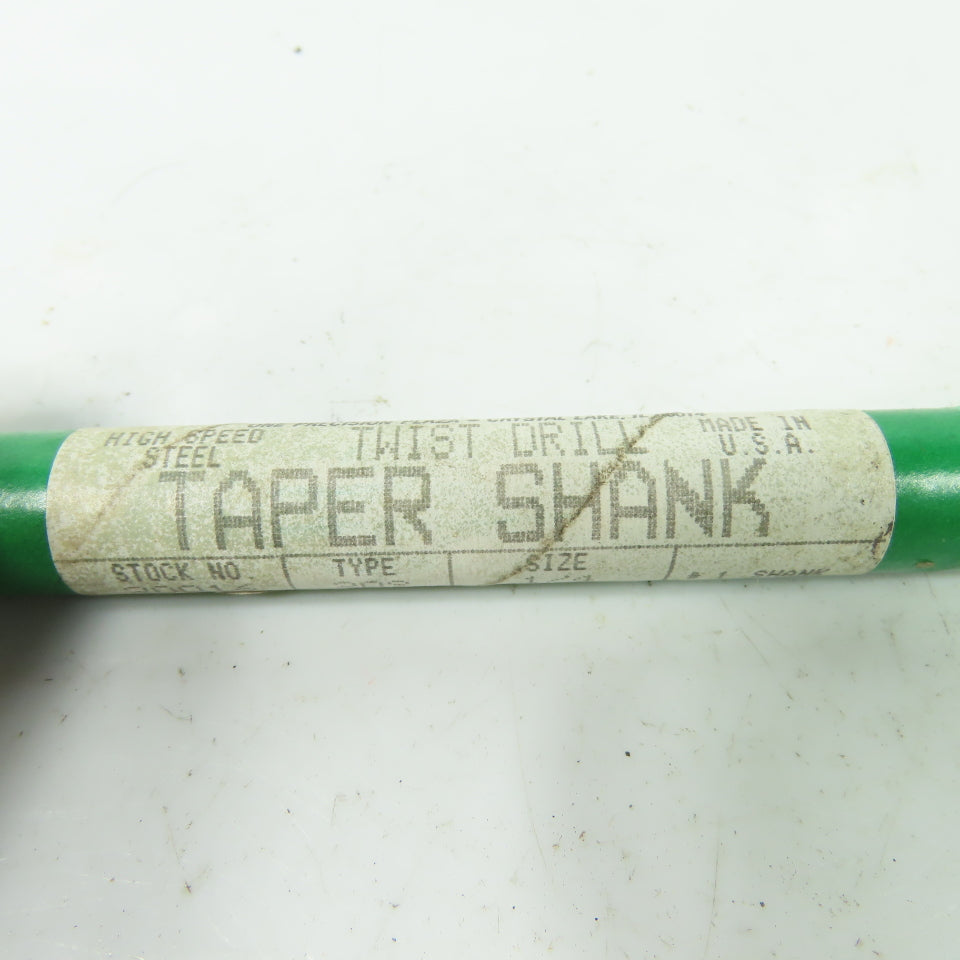 Precision Twist Drill 20016 Type 209 #1 Taper Shank 1/4"