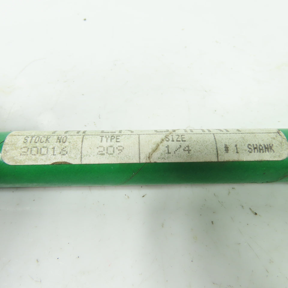Precision Twist Drill 20016 Type 209 #1 Taper Shank 1/4"