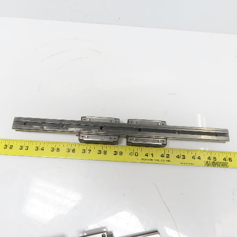 THK Y5B03 SR20W Y6B28 Linear (2) Bearing Blocks & 340mm Long Rail