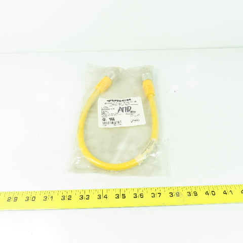 Turck RSM RKM 46-0.5M U2283-16 Double Ended Cordset Cable 4-Pin Male/Female