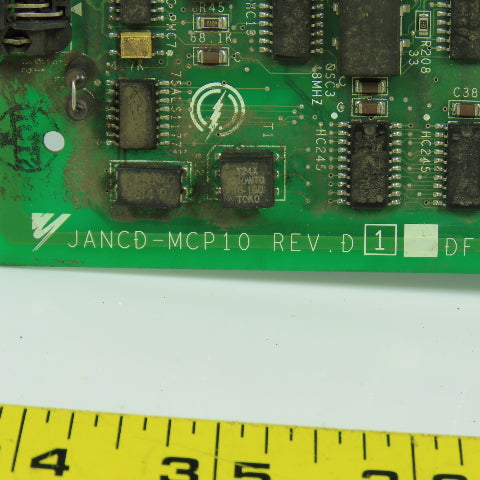 Yaskawa JANCD-MCP10 Rev D Drive Board W/ JANCD-MMM02 Memory Module