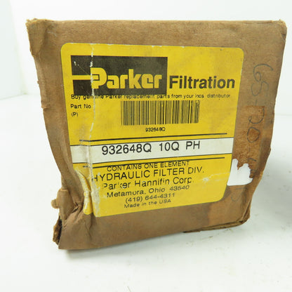 Parker 932648Q 10Q PH Hydraulic Filter Element Replacement