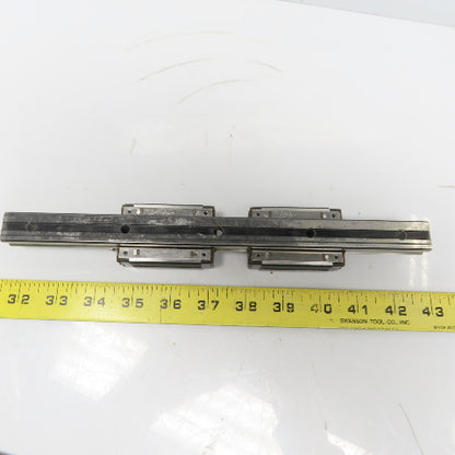 THK SR20W Y6B28 Linear (2) Bearing Blocks & 280mm Long Rail