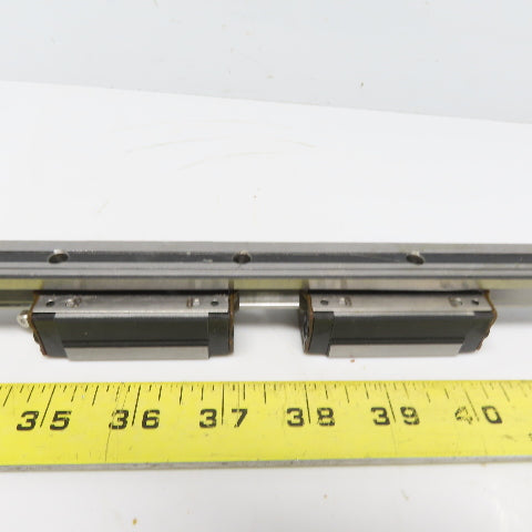 THK SR20W Y6B28 Linear (2) Bearing Blocks & 280mm Long Rail