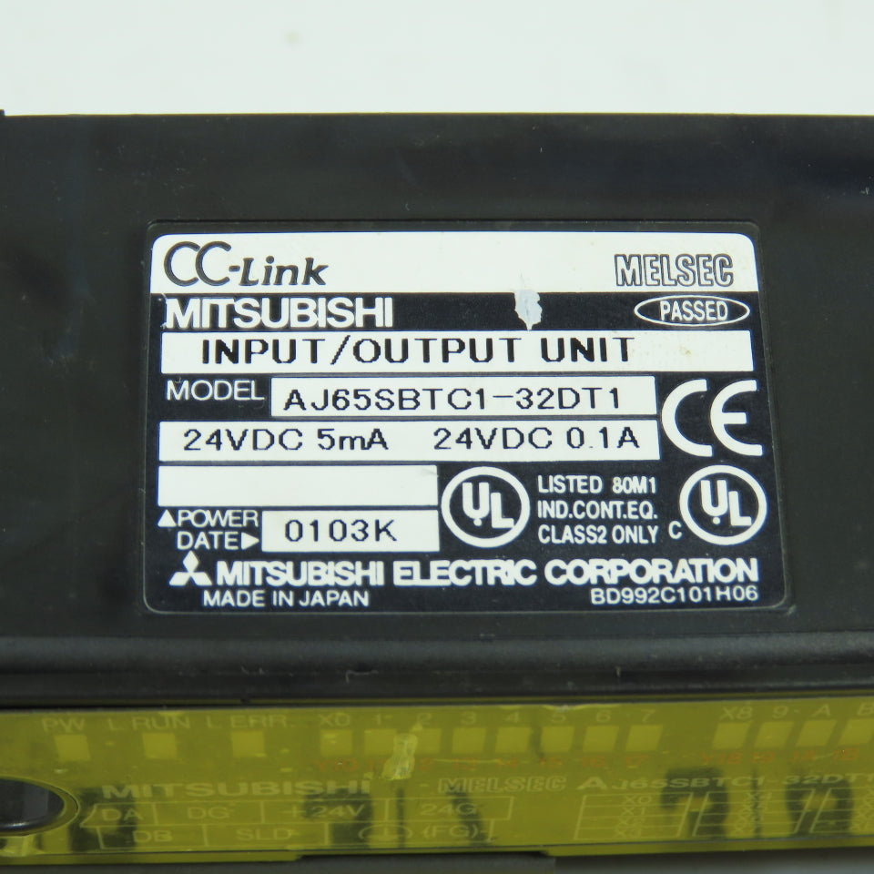 Mitsubishi AJ65SBTC1-32DT1 Melsec Input Output Unit 24VDC