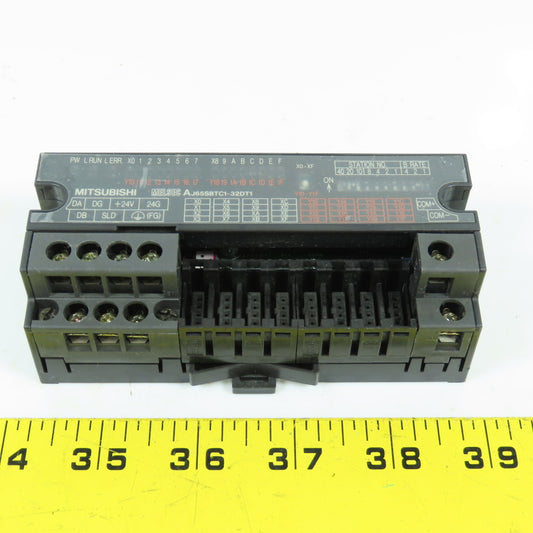 Mitsubishi AJ65SBTC1-32DT1 Melsec Input Output Unit 24VDC