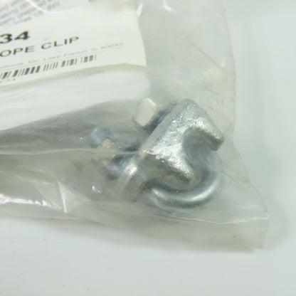 Grainger 4DV34 3-16" Wire Rope Clip Lot Of 26